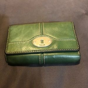 Fossil Leather Trifold Wallet